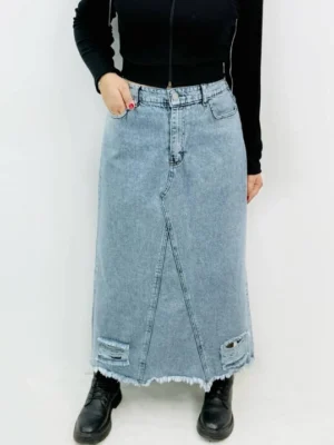 دامن جین زابدار7700-2