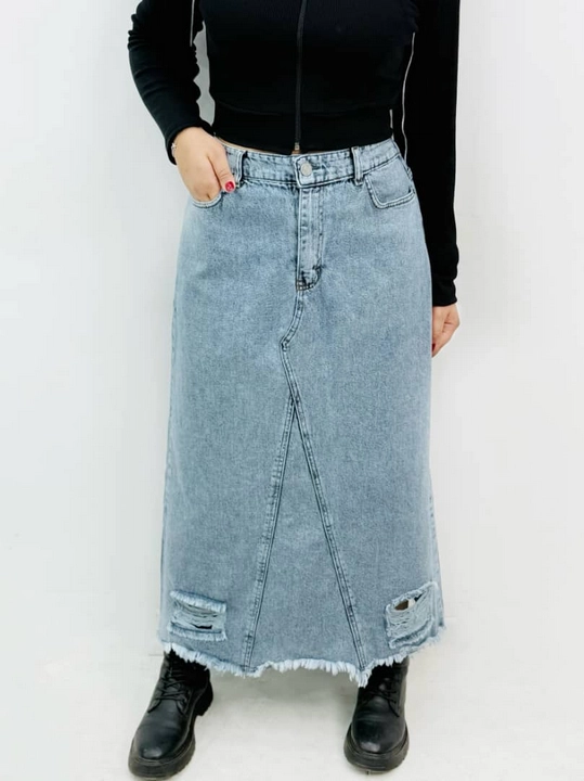 دامن جین زابدار7700-2